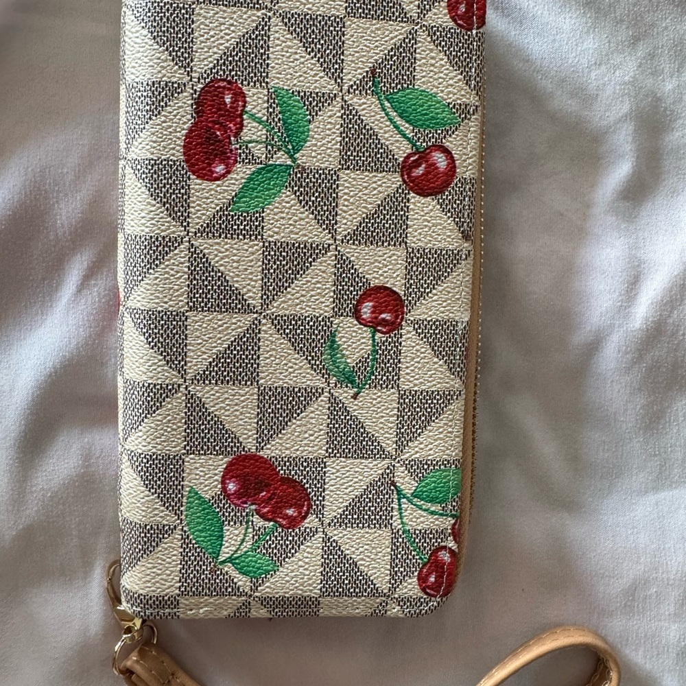 Cherry Pattern Wallet - image 2